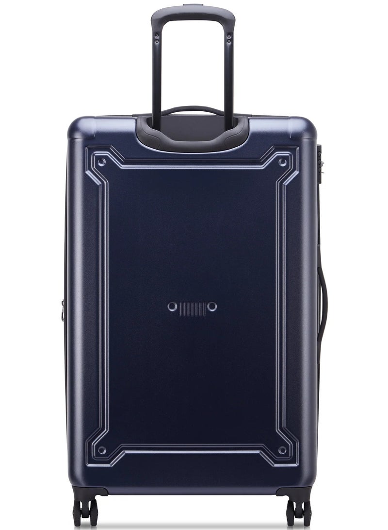 Jeep JH004C 80 cm Hardcase 4-Double Wheeled Expandable Check-In Luggage Trolley - Peacoat Navy - Image 4